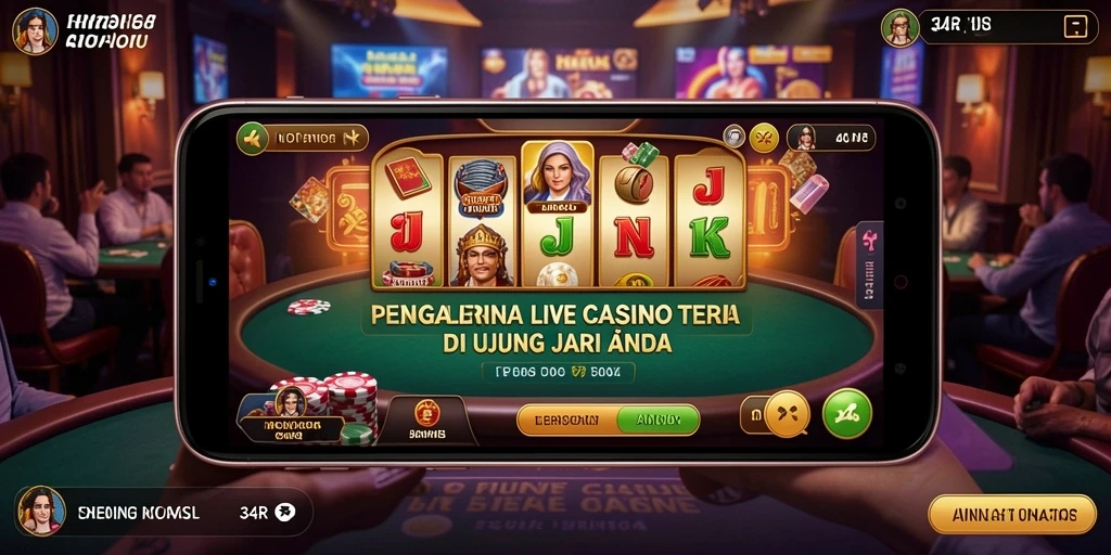 Gameplay Live Casino yang menarik dan interaktif di 34R.