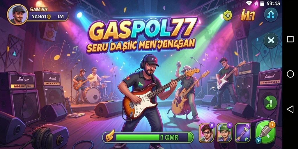 Screenshot gameplay GASPOL77 menampilkan aksi seru dan interaksi pengguna.