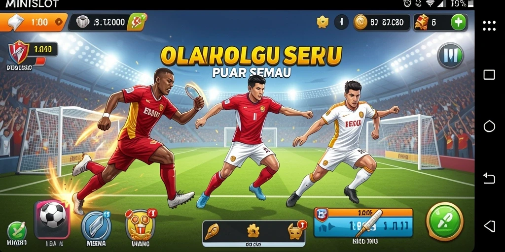 Tampilan gameplay <strong>MINISLOT</strong> yang menarik dan dinamis dalam olahraga.