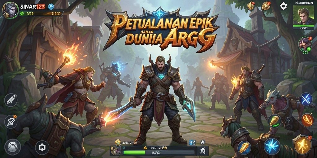 Tampilan gameplay SINAR123 yang menakjubkan dan mendalam.