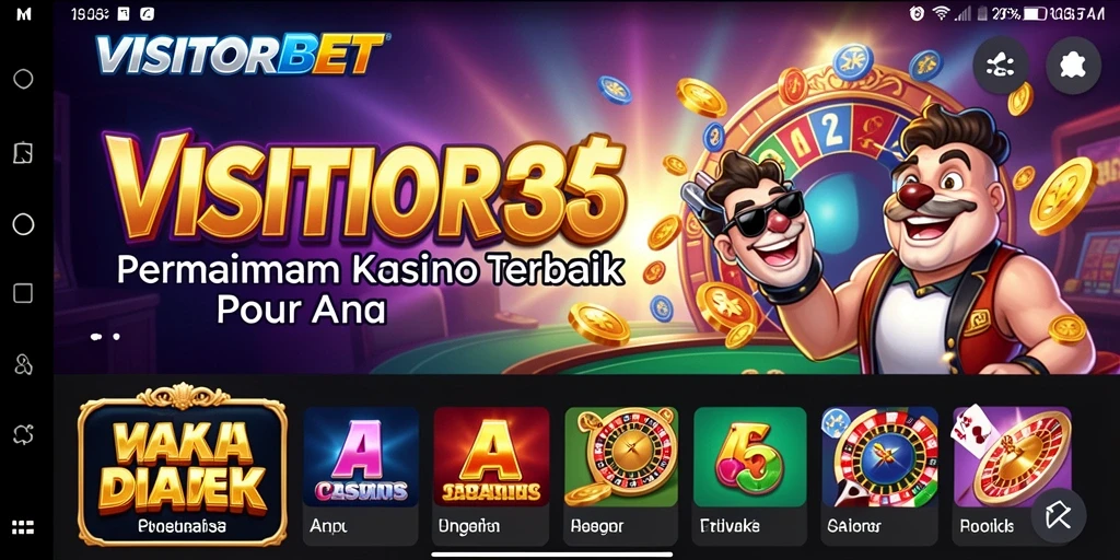 Tampilan gameplay VISITORBET yang menarik dan mengasyikkan.